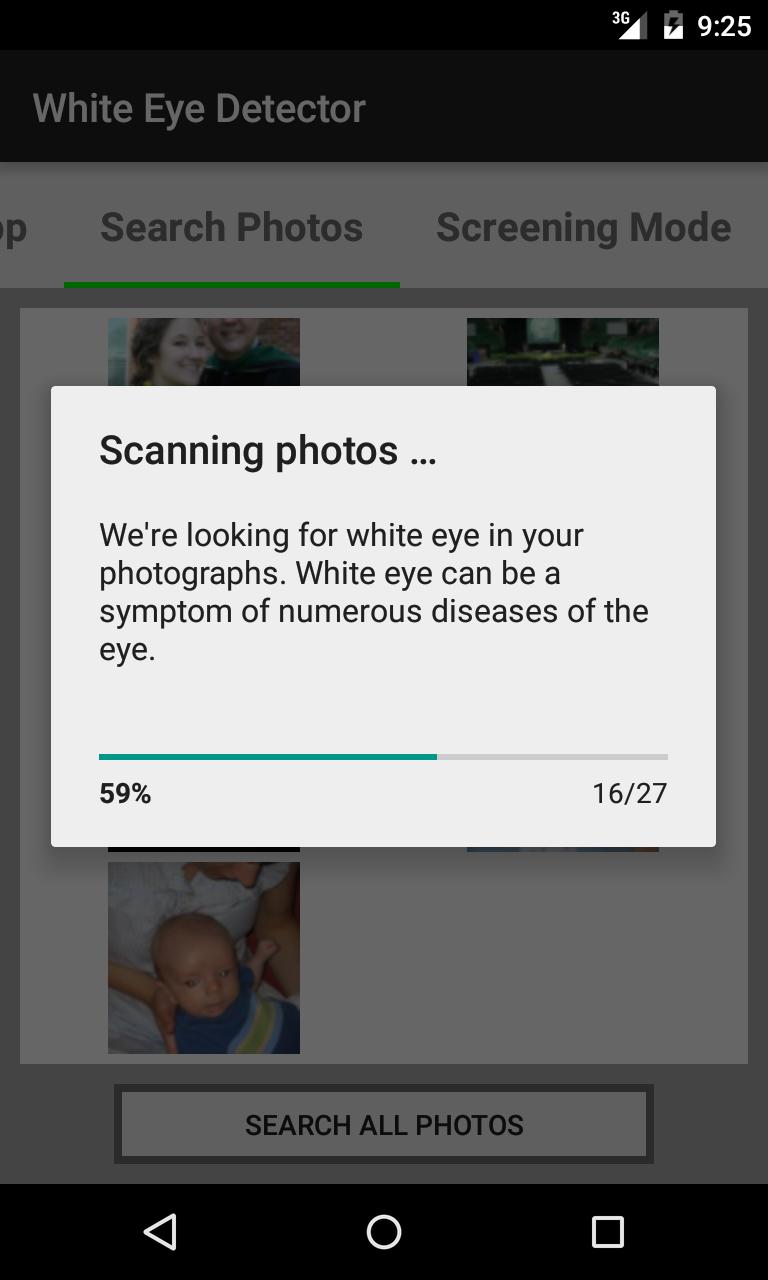 CRADLE White Eye Detector