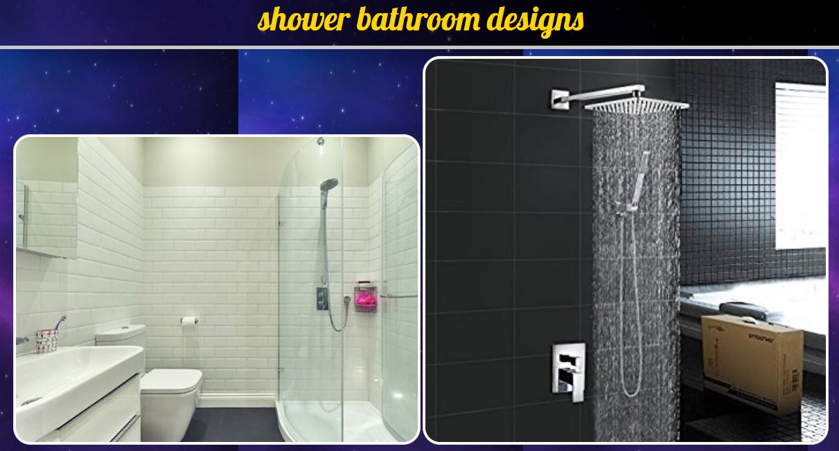 shower bathroom designs