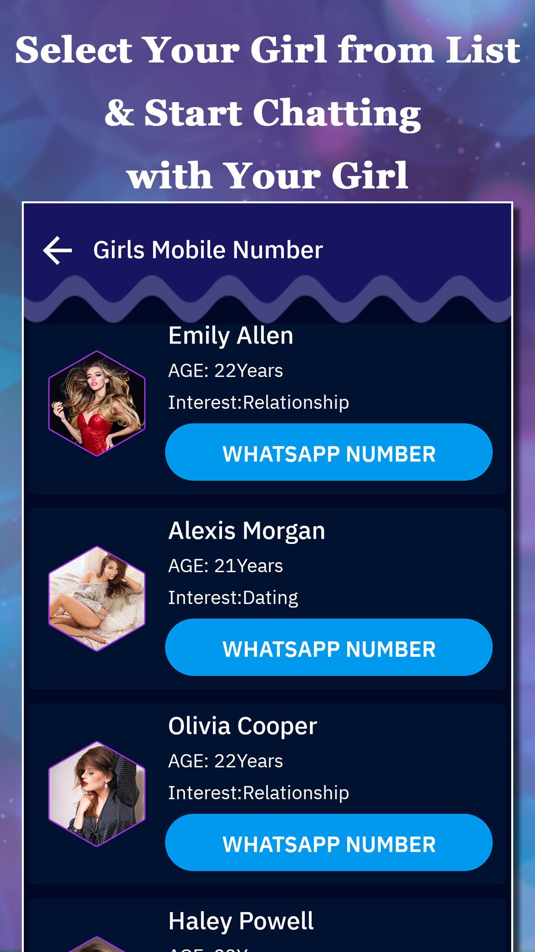 Girls Mobile Numbers for Chat - Prank Calling