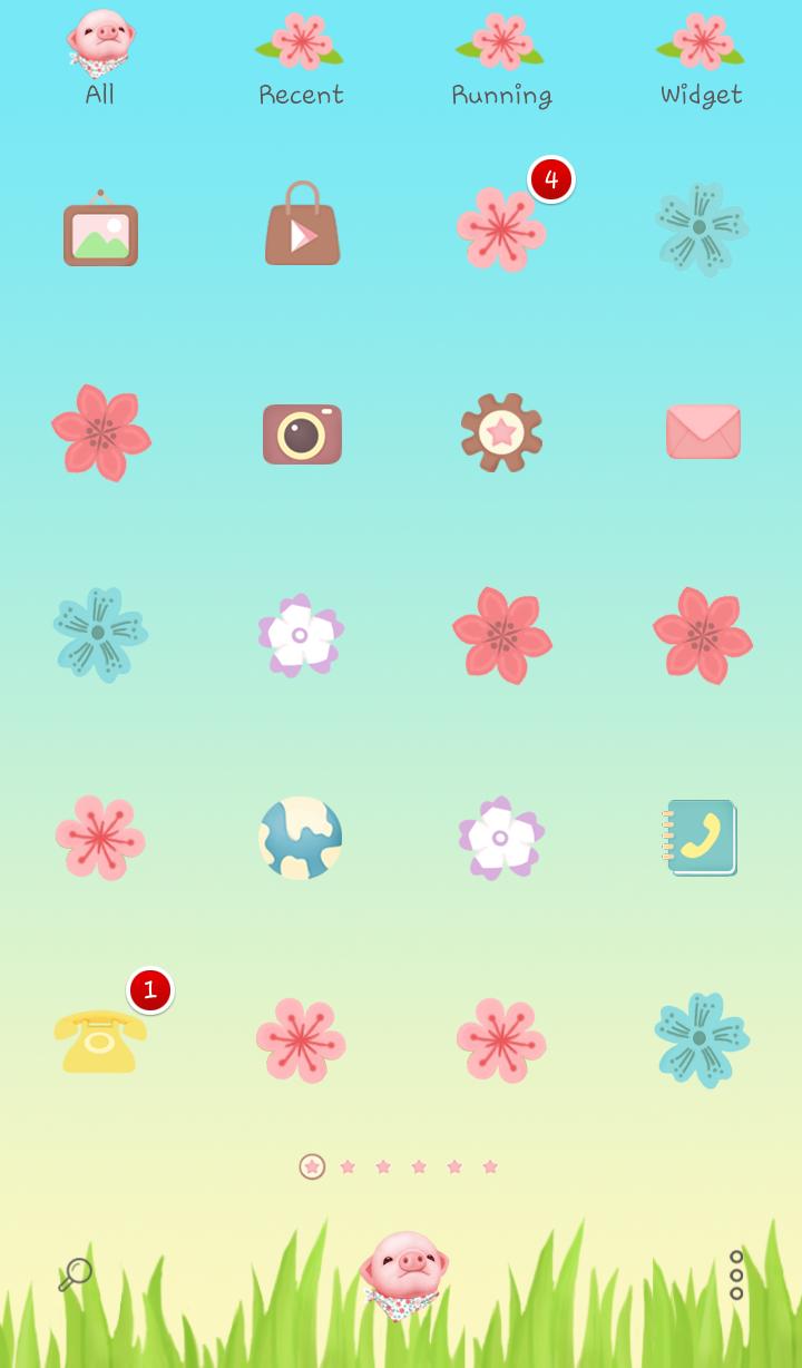 babypig pigri dodol theme