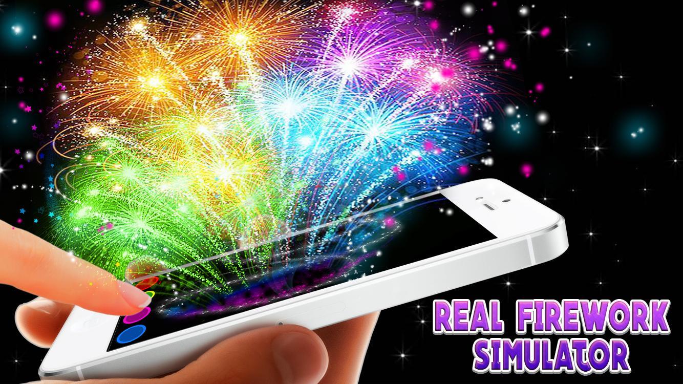 Fireworks. Augmented reality