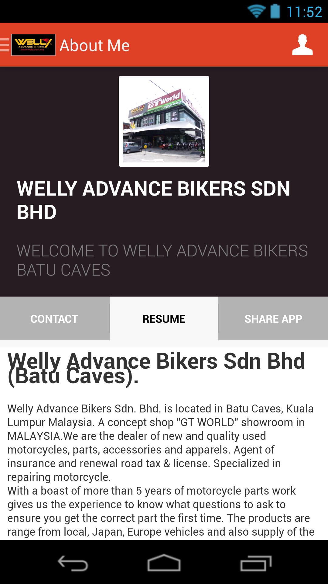 WELLY ADVANCE BIKERS SDN BHD