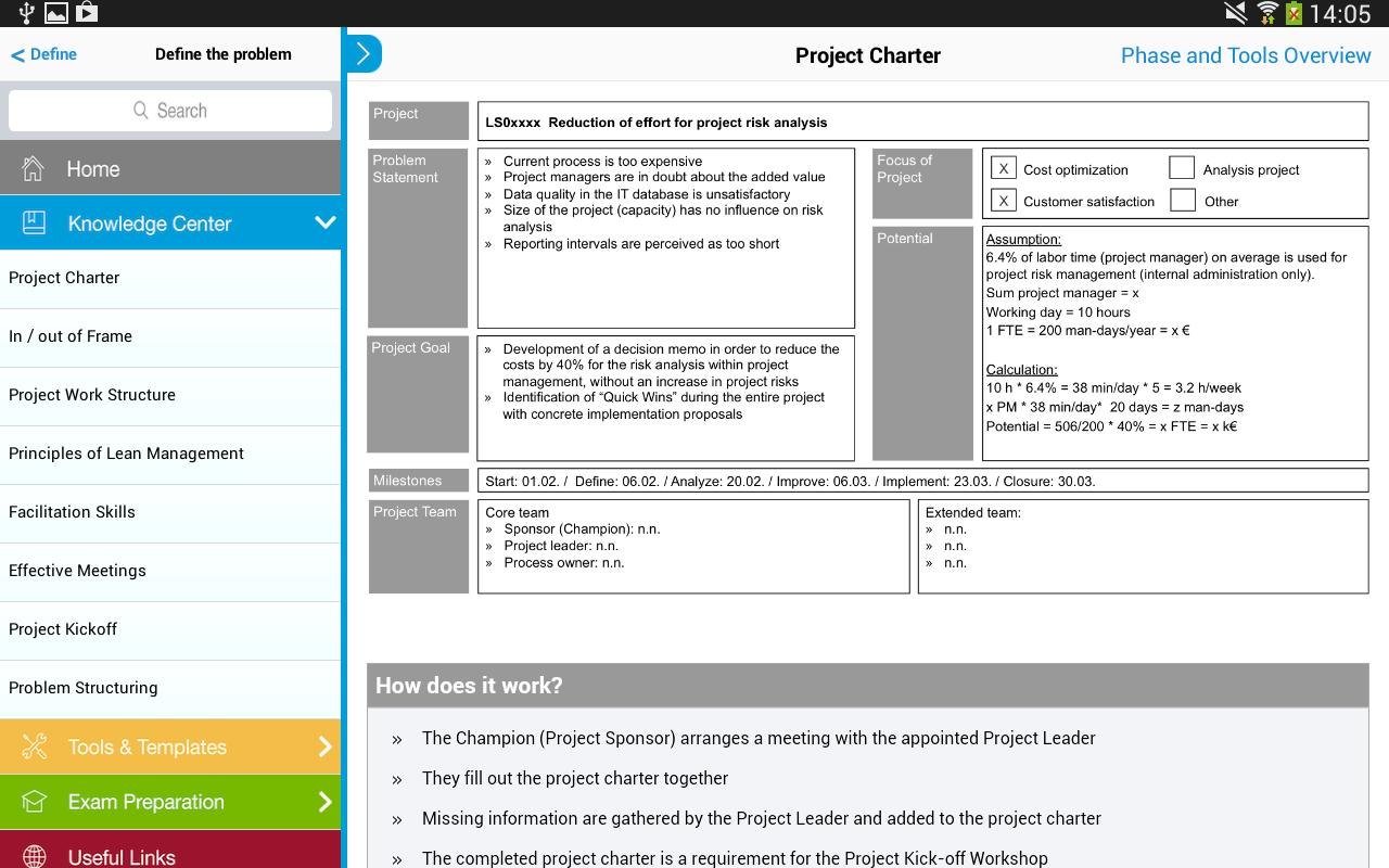 Lean Six Sigma Coach Lite