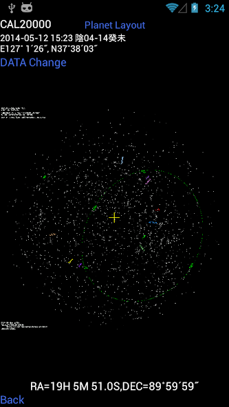 CAL20000 STAR MAP