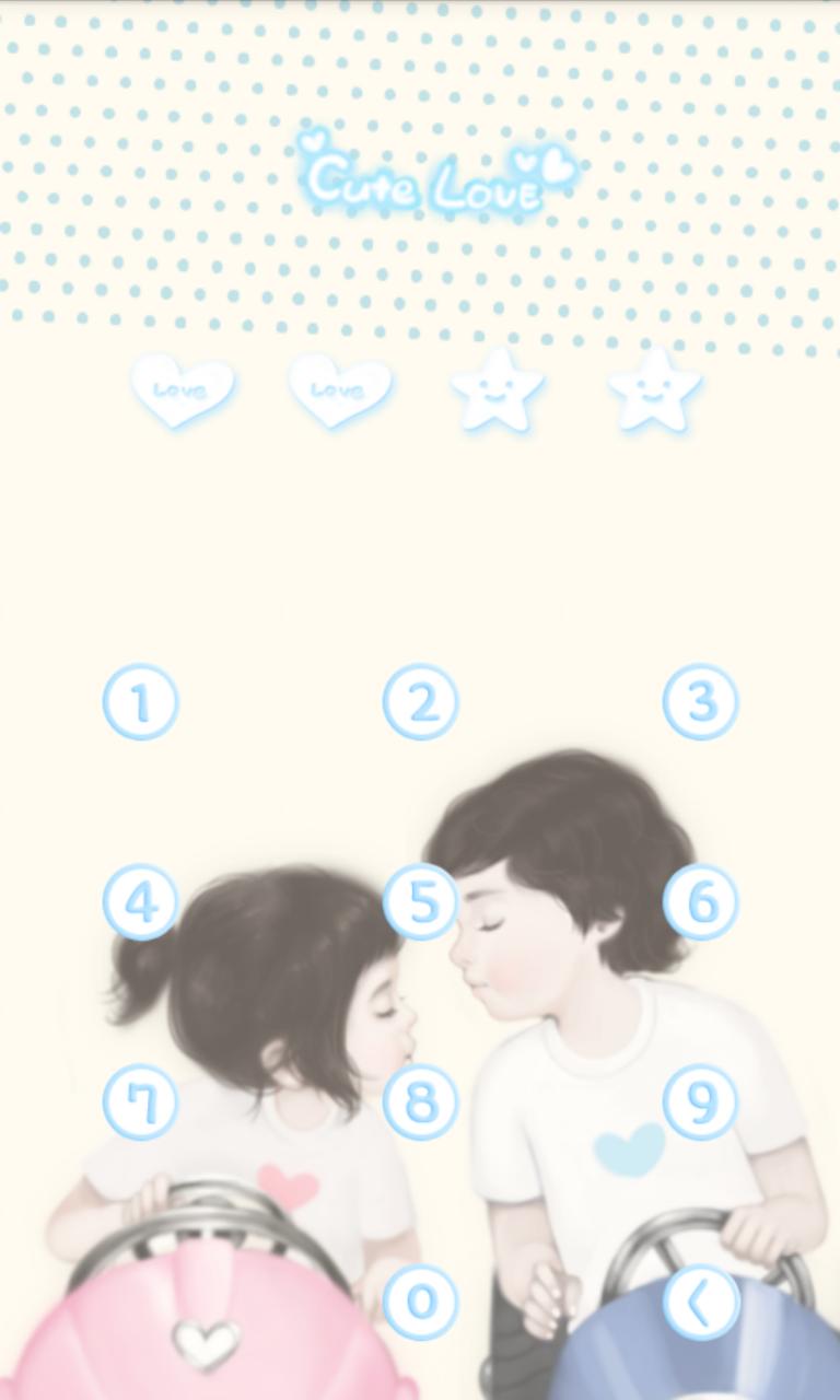 Cute love boy protector theme