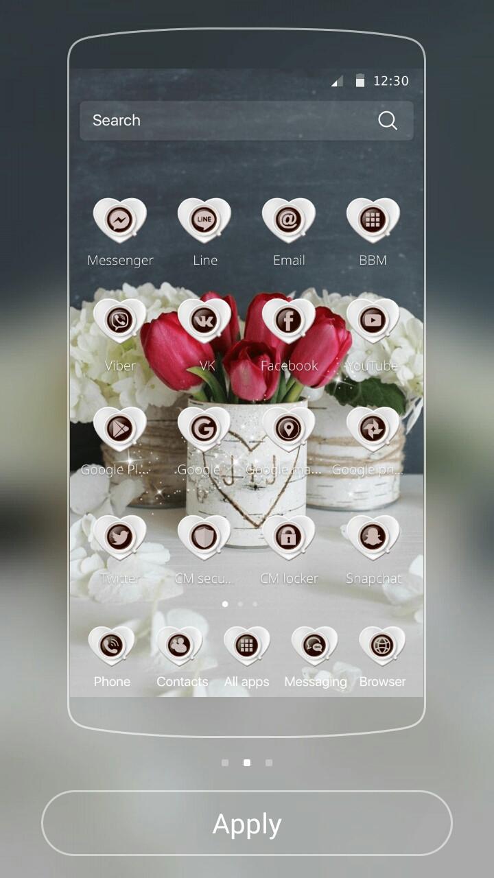 Tulip Blossom love date Theme