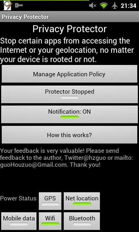 Privacy Protector (No root)
