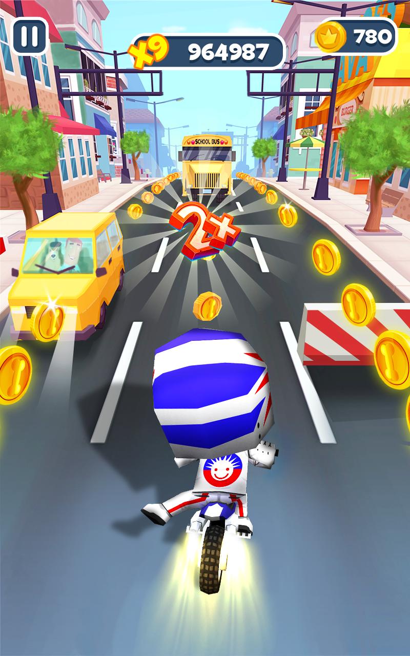 Crazy Bike Rush Runner Free Running Game