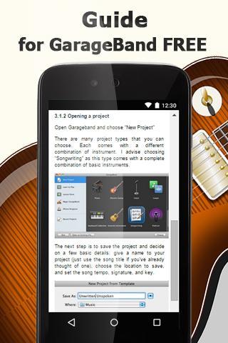 Guide For GarageBand FREE