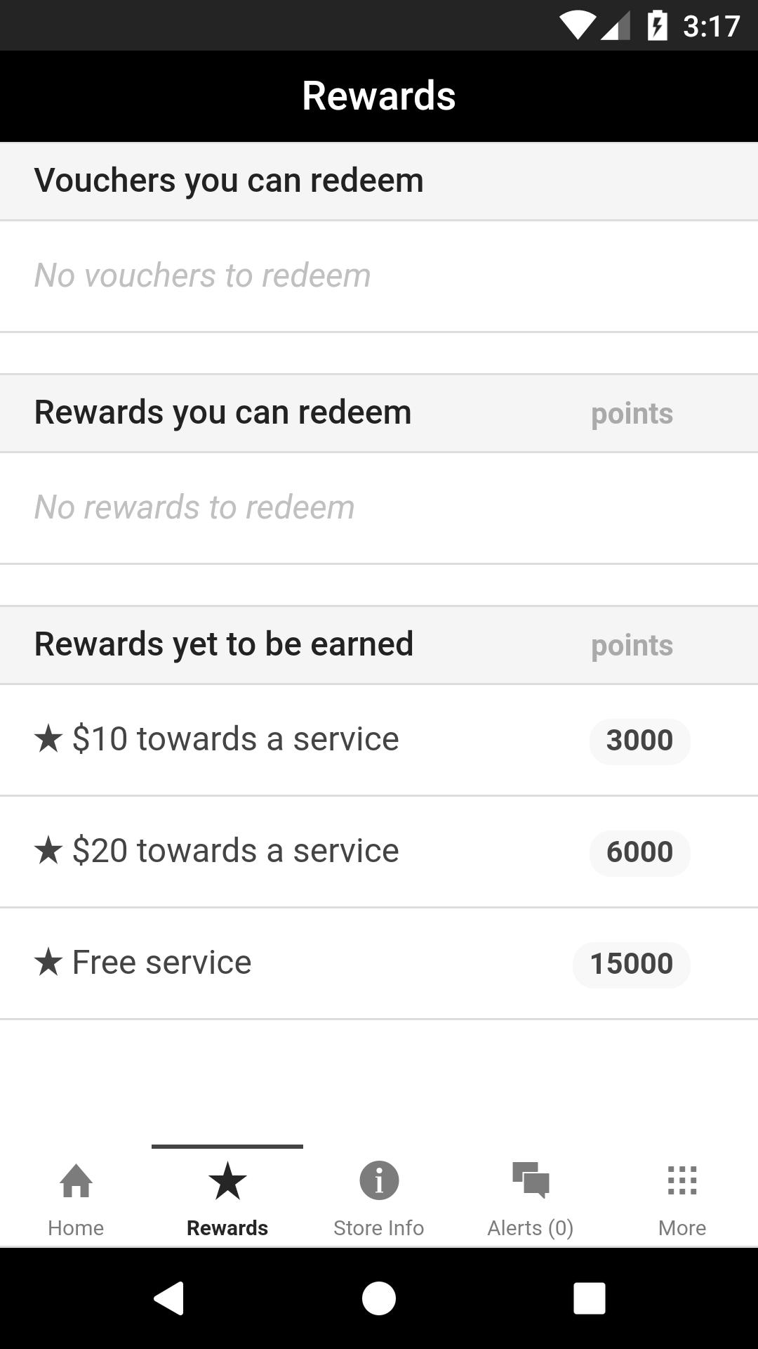 Finishing Touch Rewards