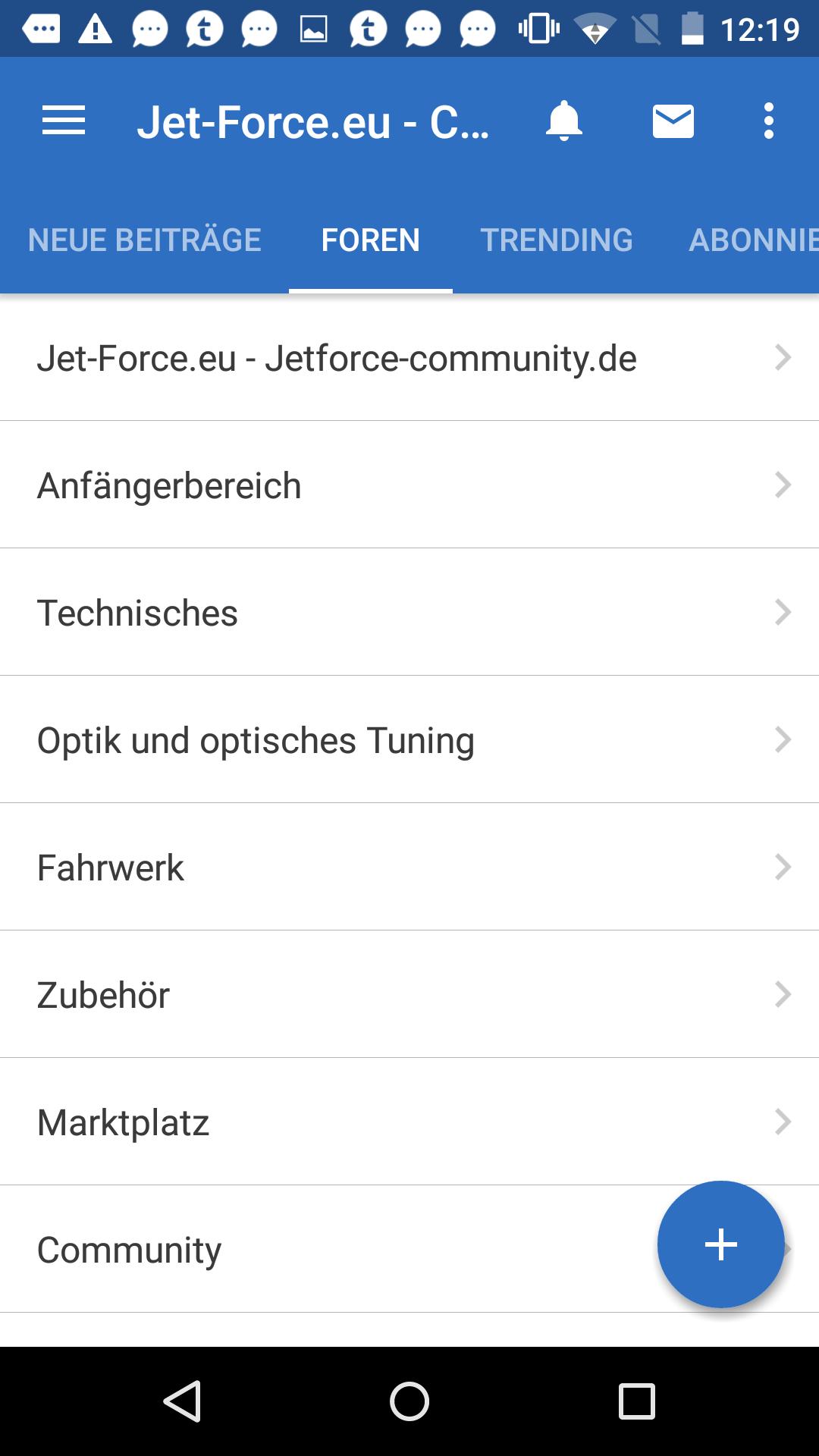 Jet-Force.eu Scootertuning App