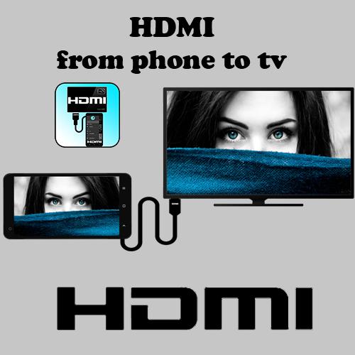 hdmi for android phone to tv new