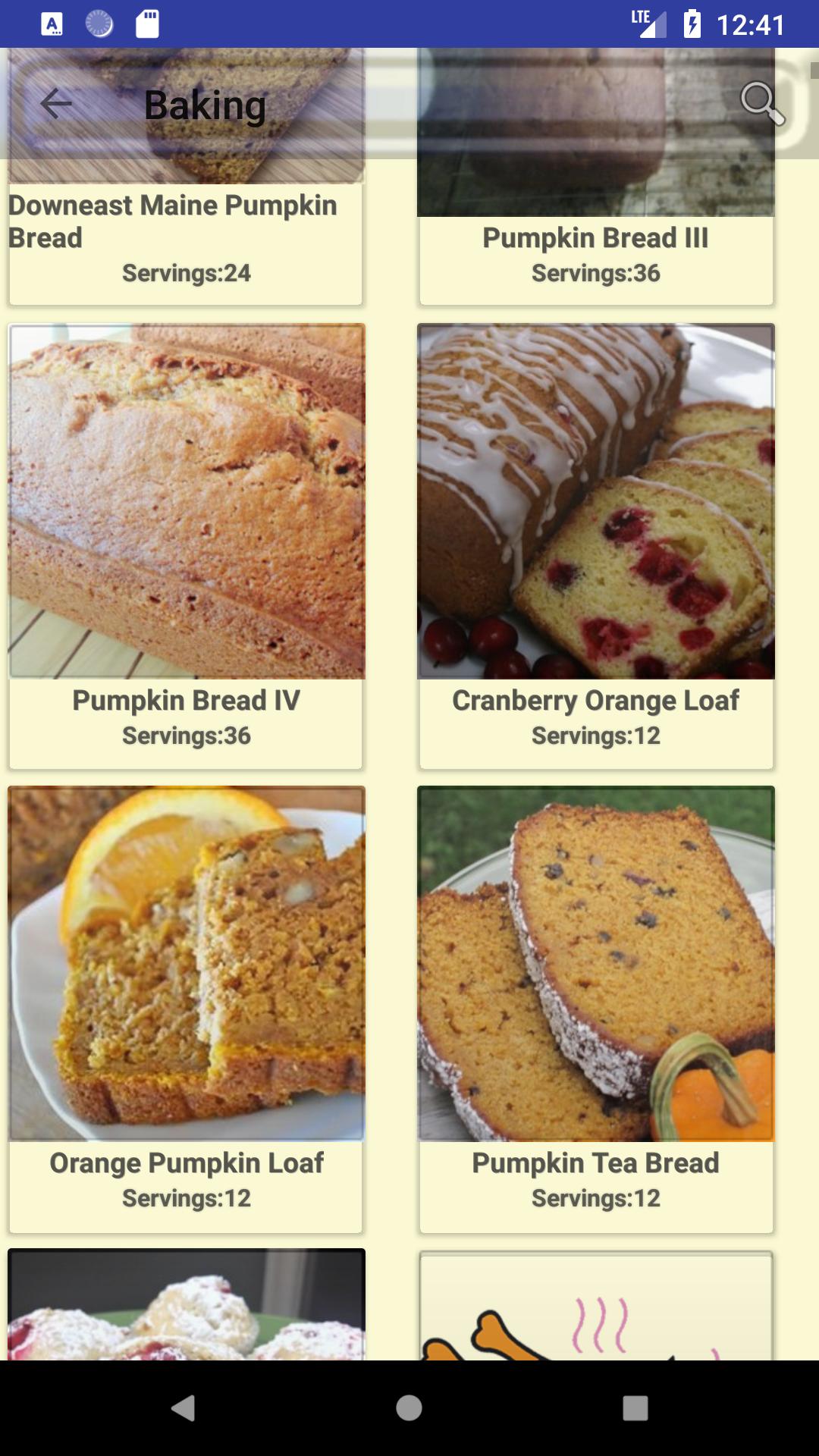 Baking recipes : cookies, cakes and breads