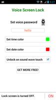 Voice Screen Lock