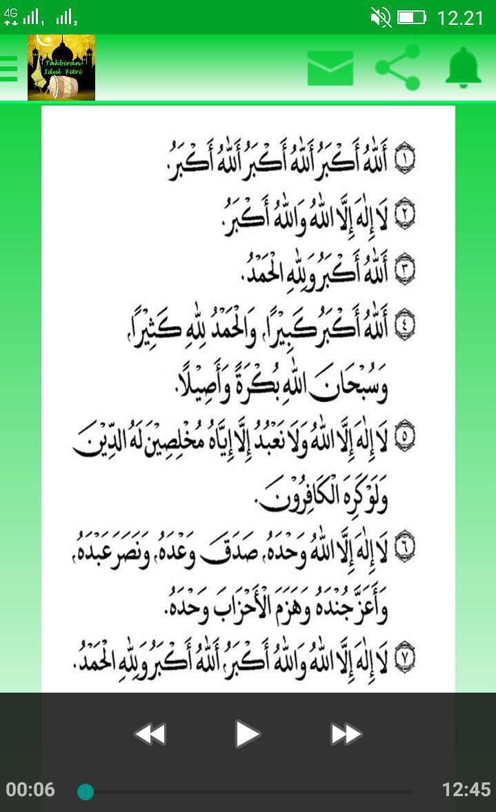 Takbiran Idul Fitri MP3 2018