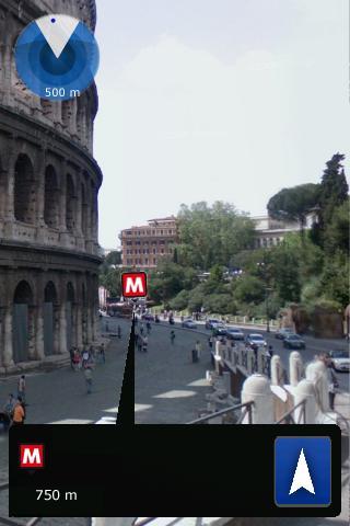 Rome Metro Augmented Reality