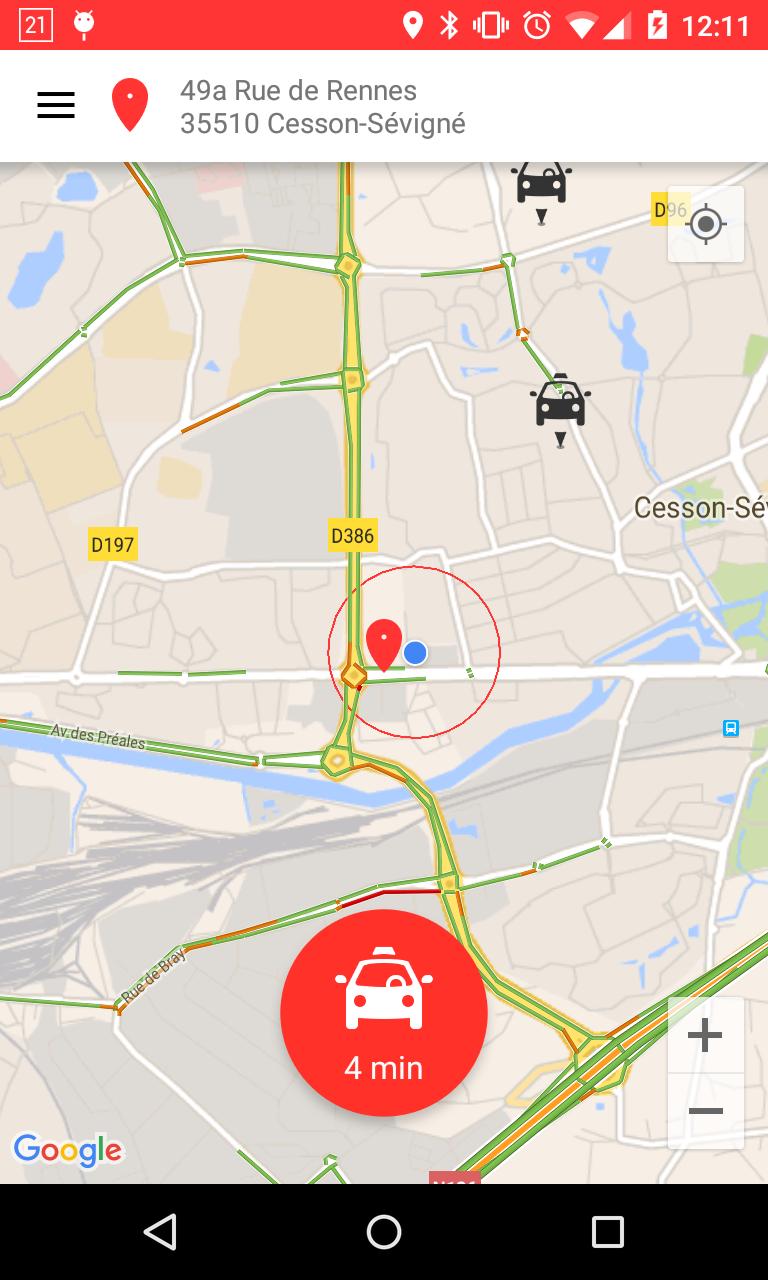 tedyCab - tap for a cab