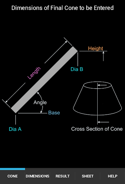 Cone Calc