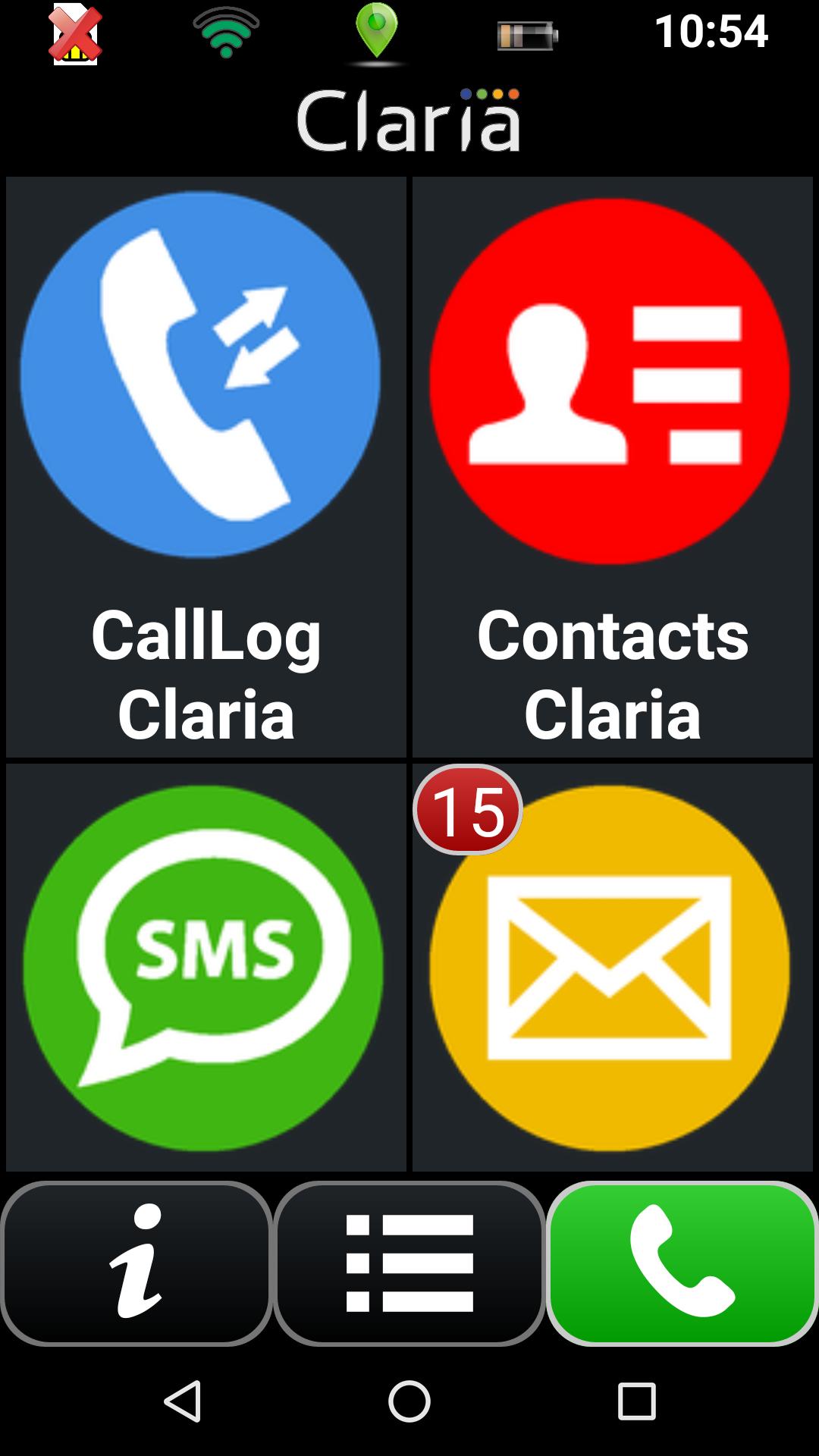 ClariaZoom - Low vision app