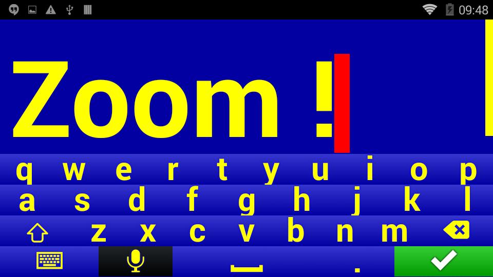 ClariaZoom - Low vision app