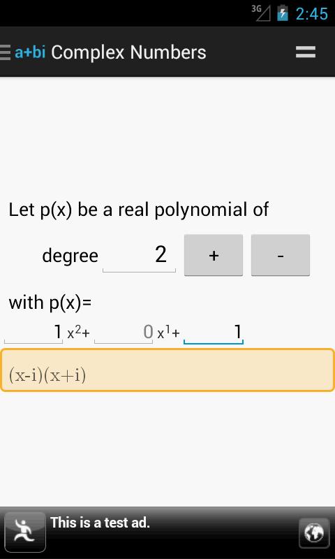 Complex Numbers Calculator