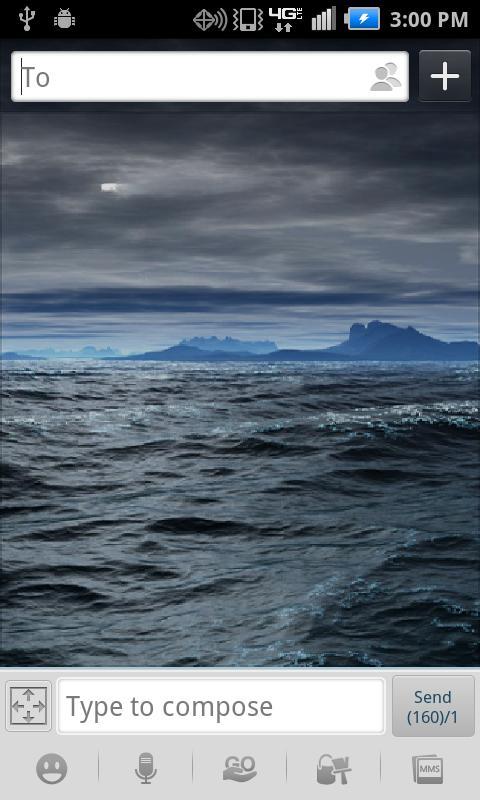 Storm Go SMS Theme Lite