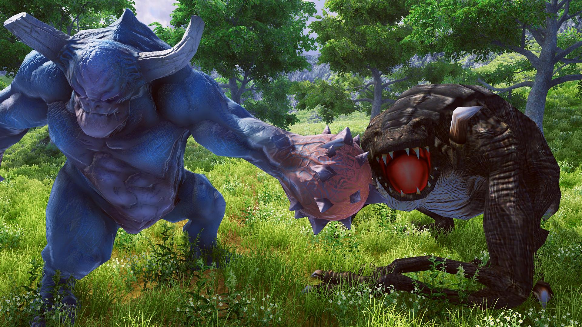 Cave Monster Simulator