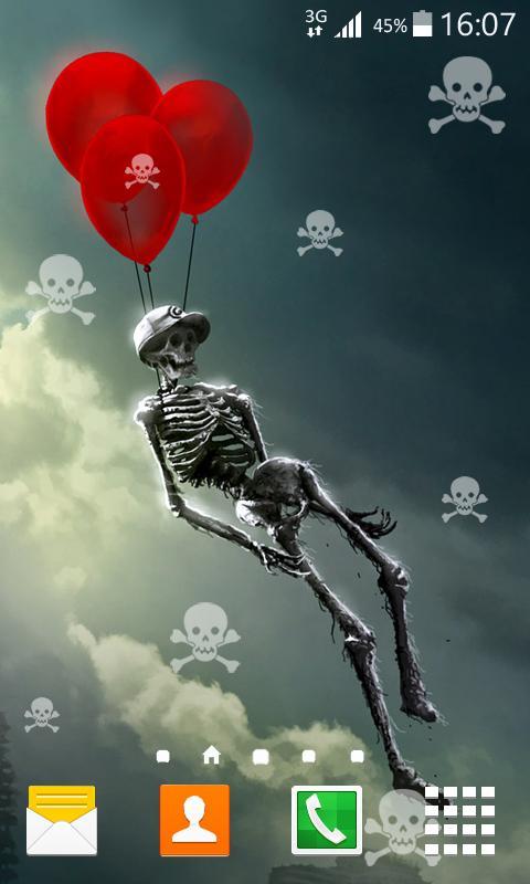 Skeleton Live Wallpaper