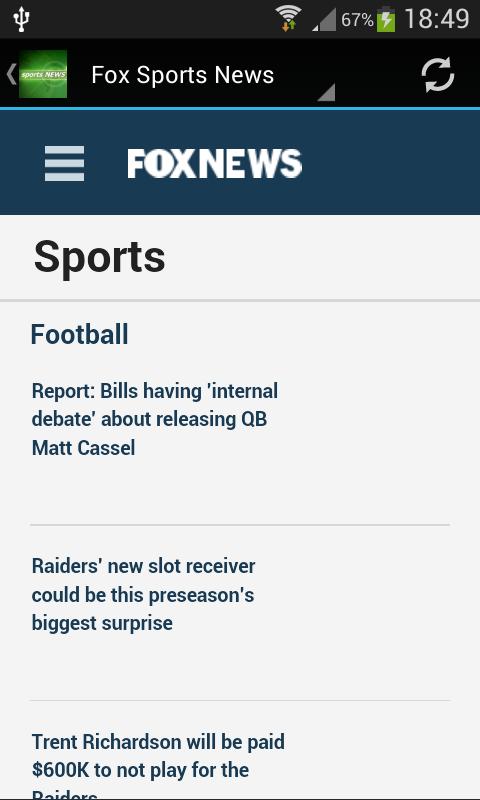 Sports News Apps for Android