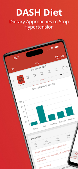 My Dash Diet: Low Sodium Track