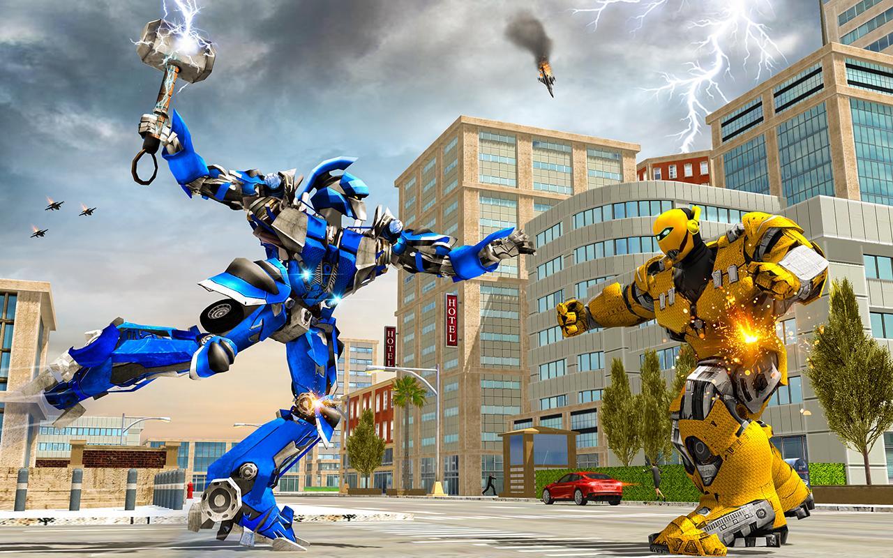 Force Strike Hammer Robot War