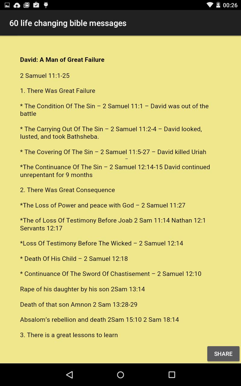 60life changing Bible Messages