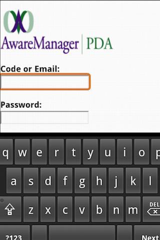 AwareManager PDA