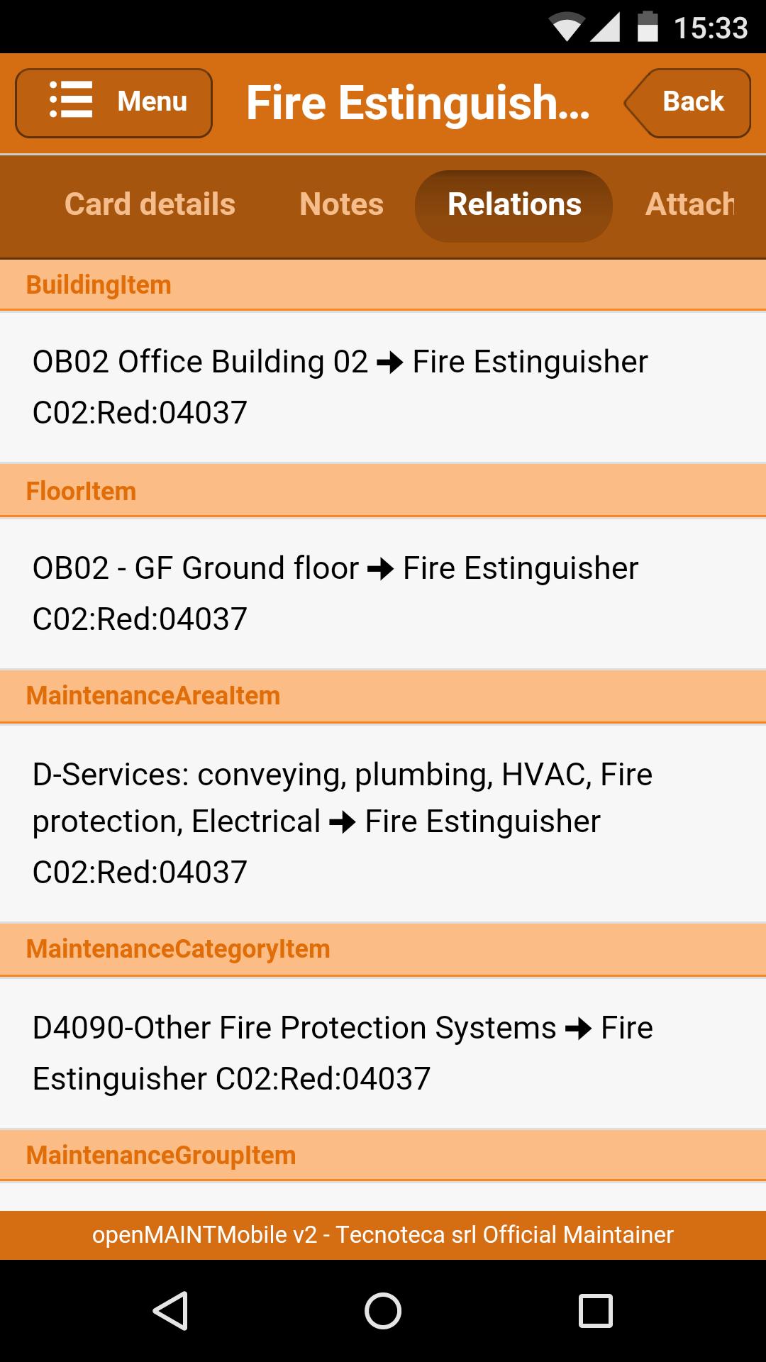 openMAINT v2 - ONLY FOR OLD VERSIONS