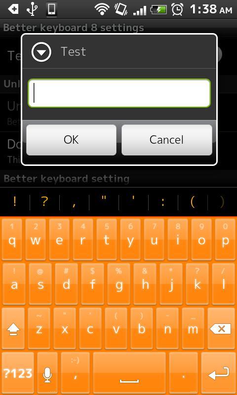 OrangeGlass KeyboardSkin