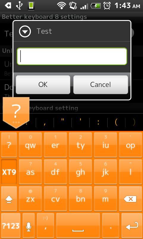 OrangeGlass KeyboardSkin
