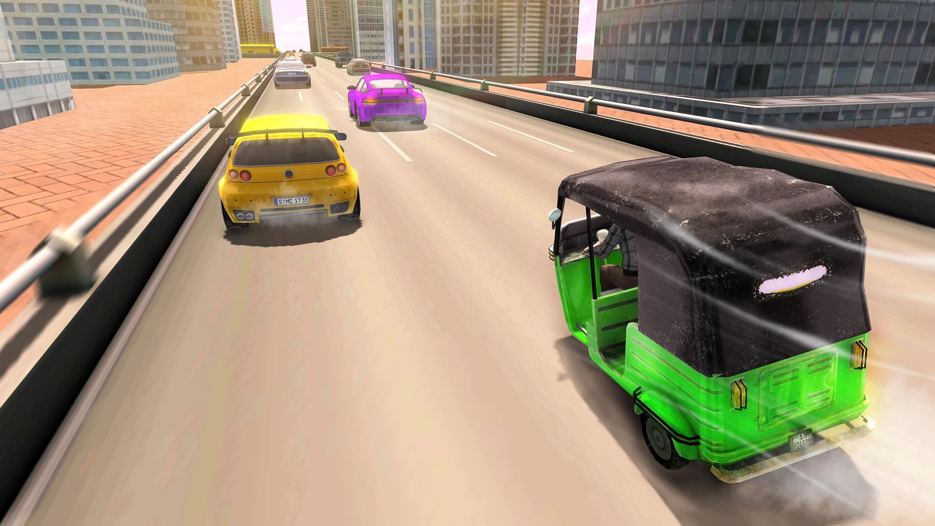 Highway Tuk Tuk Rickshaw Drive