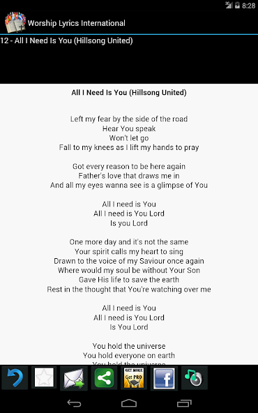 Worship Lyrics International