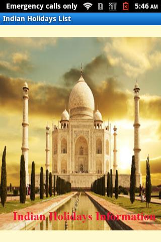 Indian holidays and festivals