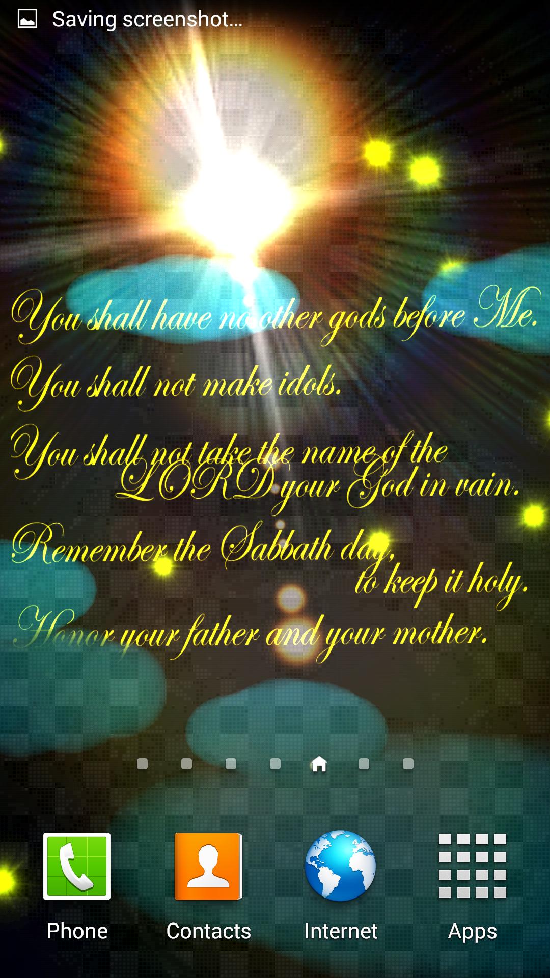 The Ten Commandments Live