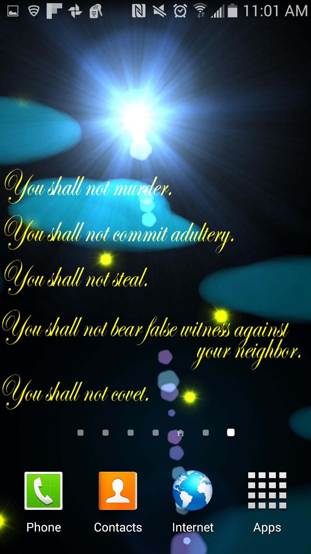 The Ten Commandments Live