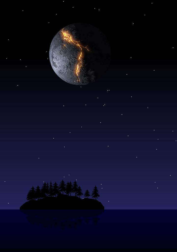 Moon and Planets HD LWP