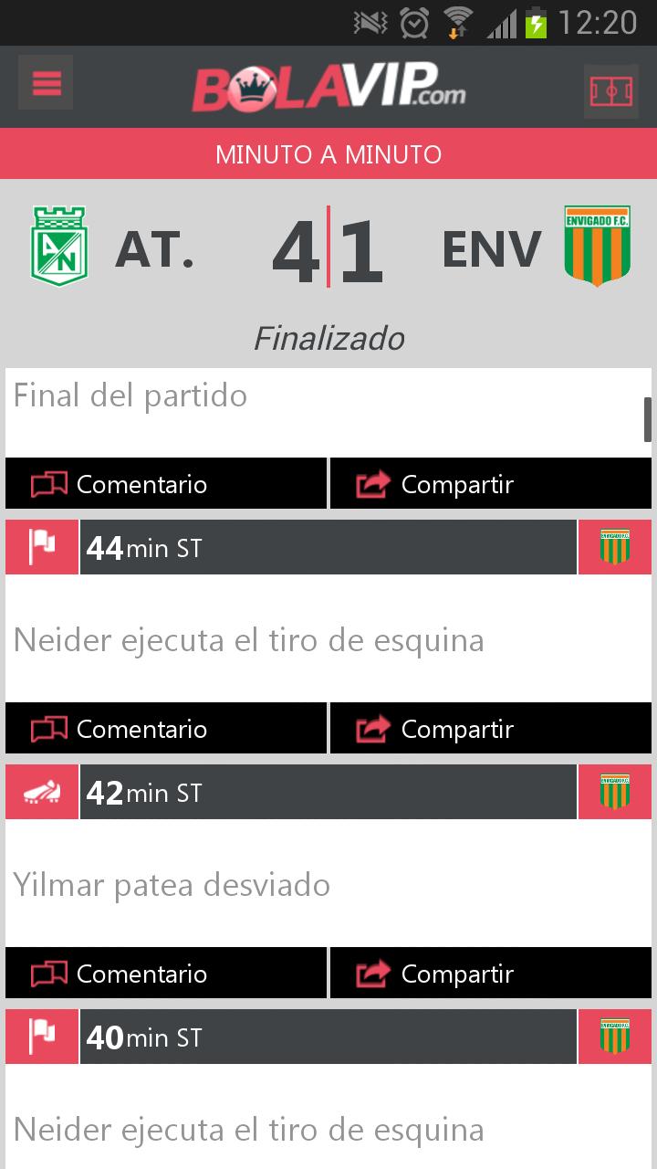 BolaVip Futbol Colombiano