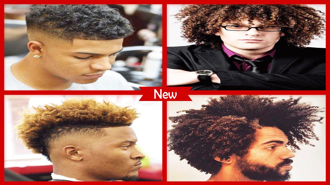 Curly Hair Black Male