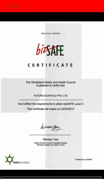 Future Scaffold Corporate App