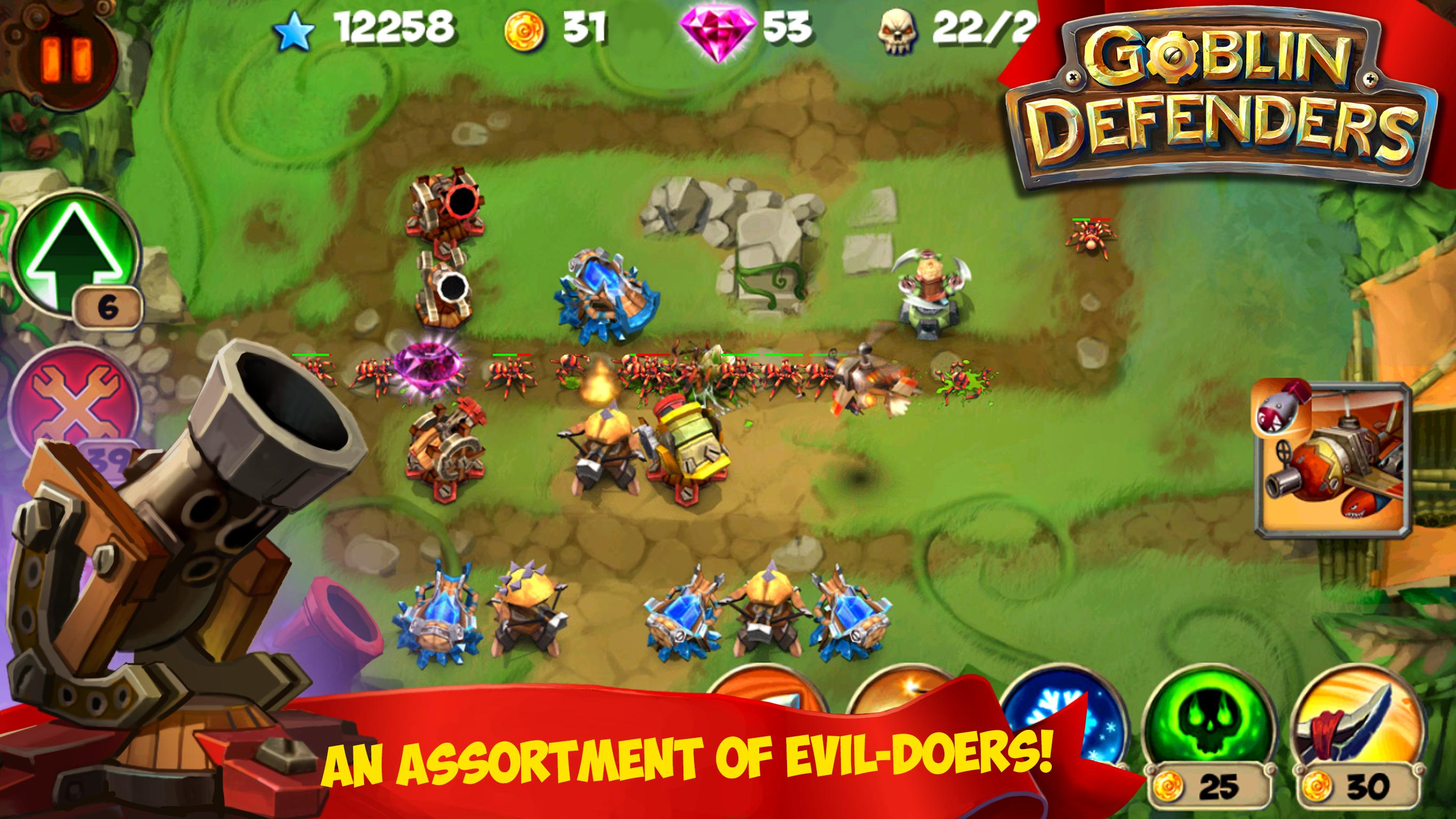 TD: Goblin Defenders - Towers Rush