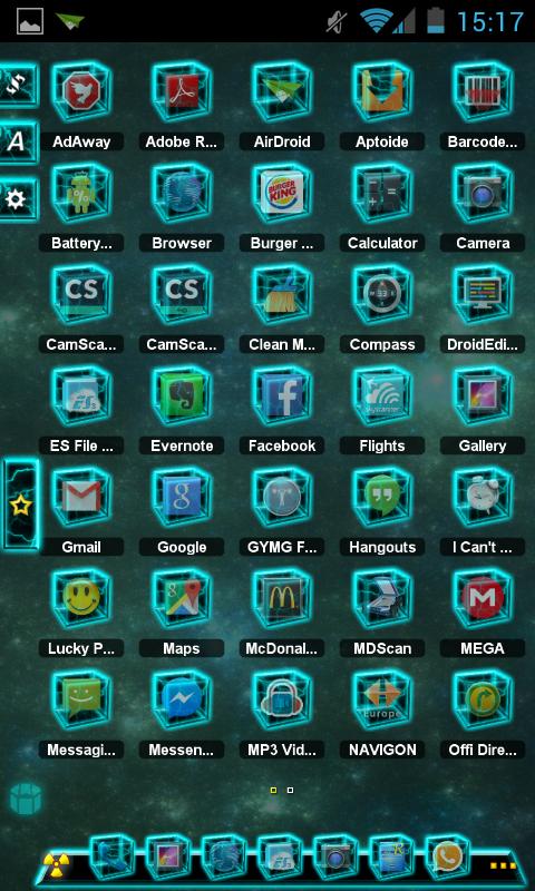 TSF Shell Blue Sky Thunder HD