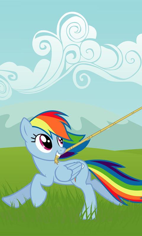 Rainbow Pony Puzzle Game