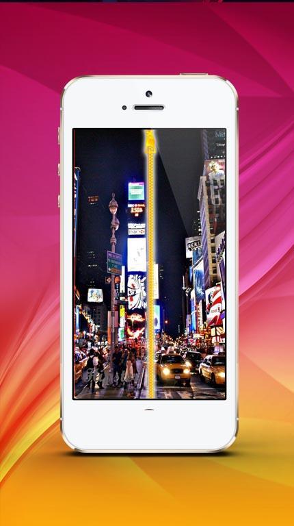 New city Zipper Verrouillage