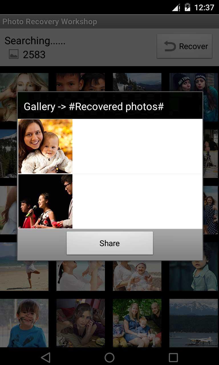 Deleted Photo Recovery Worksho